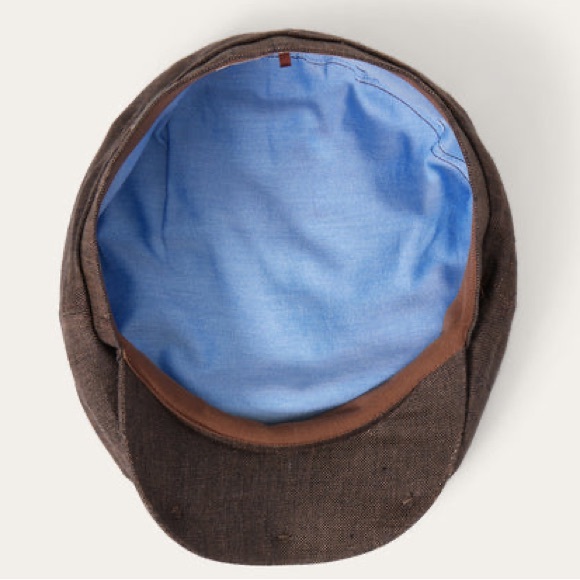 Stetson Hatteras Linen Flat Cap R166-7 - Picture 5 of 6